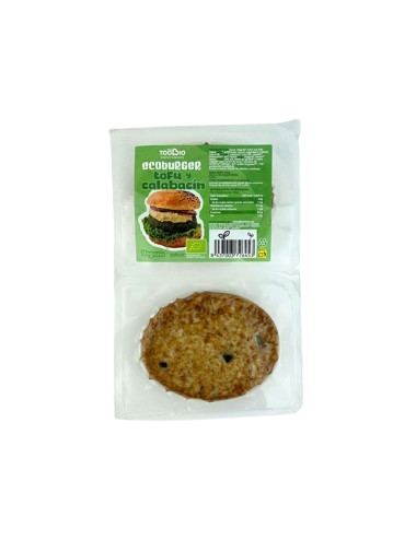 Hamburguesa de tofu y...