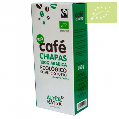 Café Chiapas Arábiga molido 250g Ecológico