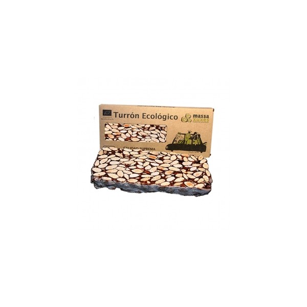 Almond and sesame nougat organic 