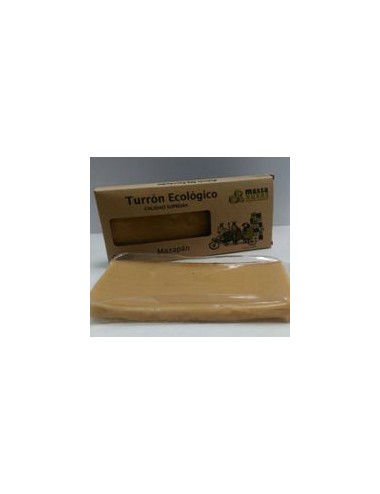 Turrón de mazapán ecológico